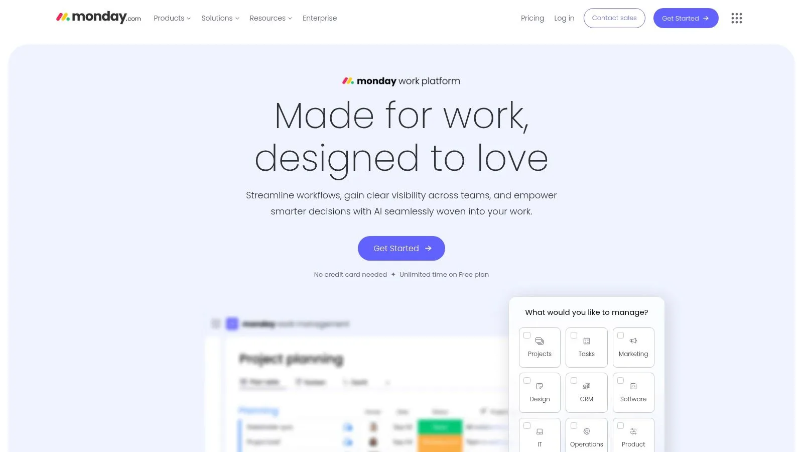 Monday.com Continuous Improvement Plan Template