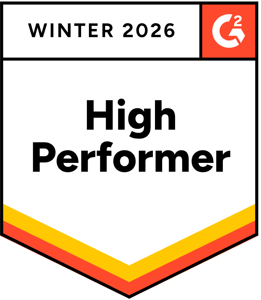 G2 badge for Whale: High Performer, Onboarding