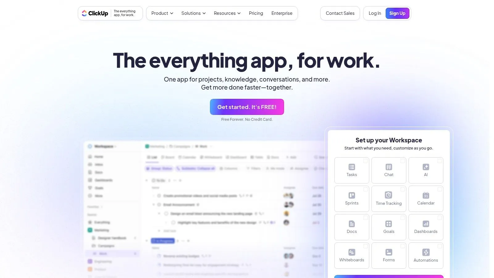 ClickUp Continuous Improvement Template