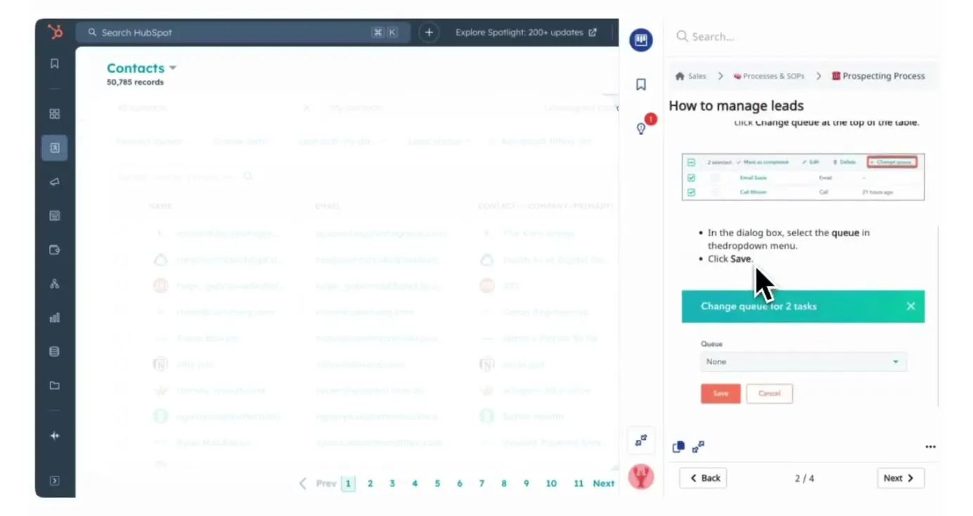 Contextual Suggestions in Whale
