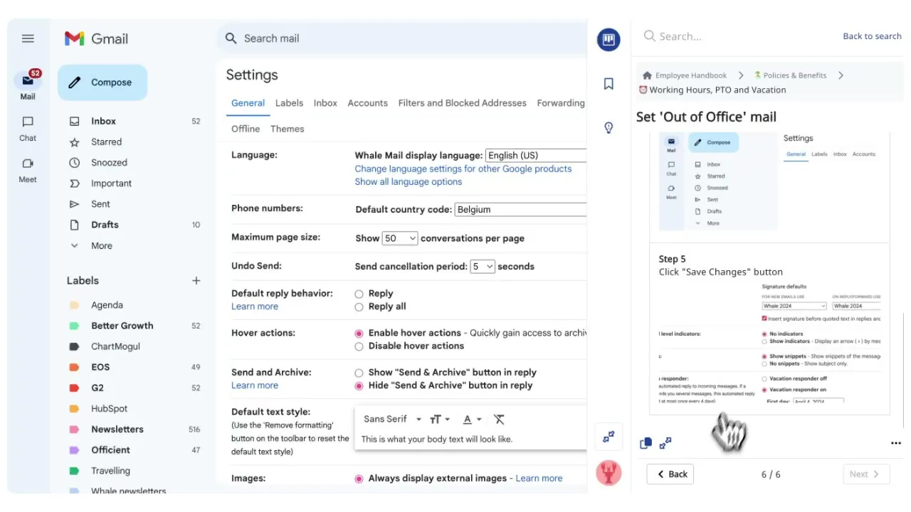 Web Extension in Whale
