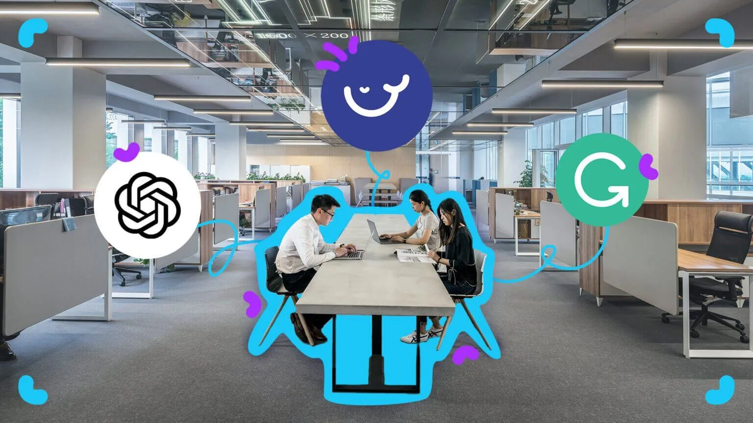 Please researching and using AI Tools in the Workplace in an office