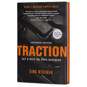 Book describing the procedures and processes underlying business traction.