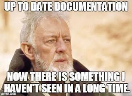 Current documentation lacking in company processes.
