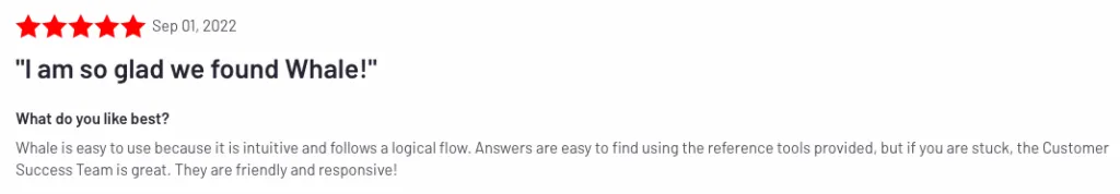 Whale G2 review