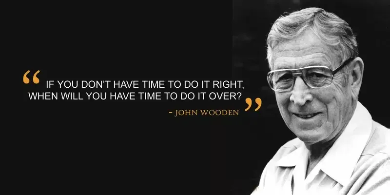 A man with glasses emphasizing the importance of processes and training to maximize efficiency.