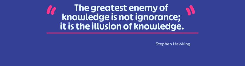 Knowledge Management Quote