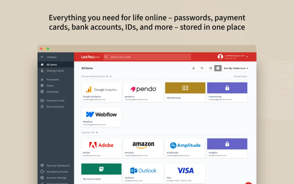LastPass in Chrome Store