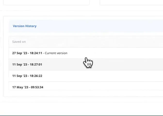 Version Control and History in Whale