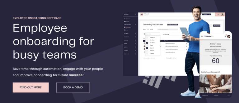 Employee onboarding software for busy teams.