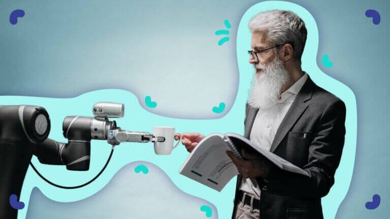 AI in employee onboarding blog header image