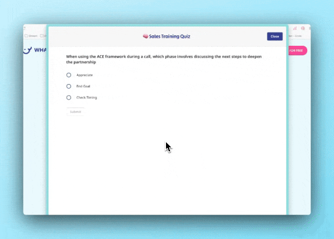 Quizzes reinforce knowledge
