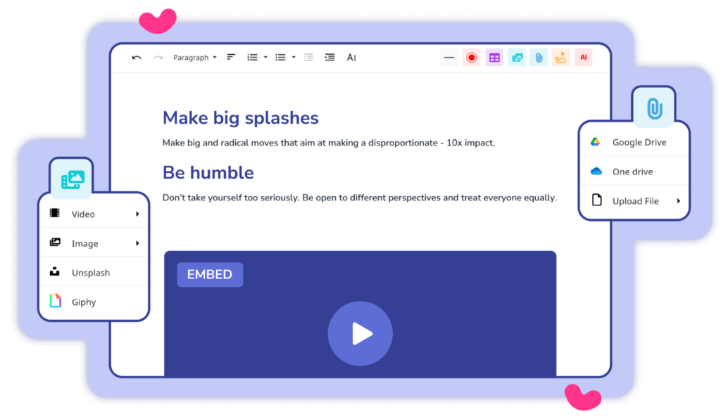 Content creation on Whale