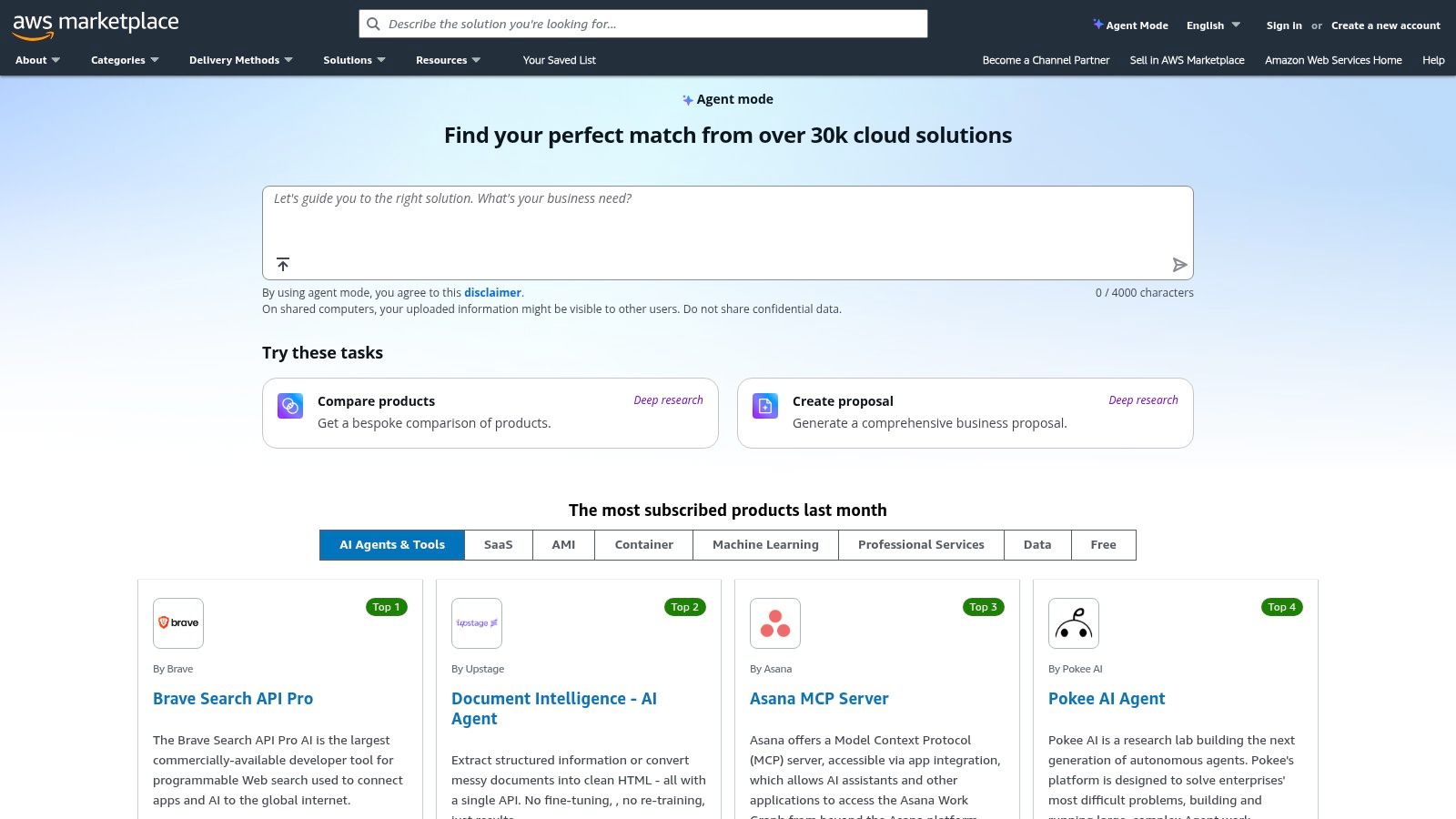 AWS Marketplace (GRC & Compliance listings + Vendor Insights)