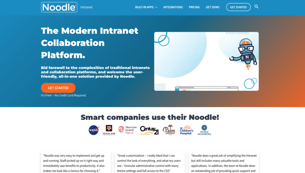 Noodle Intranet
