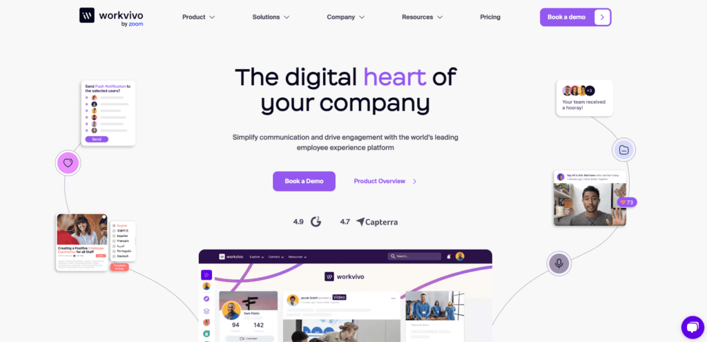 Workvivo Intranet