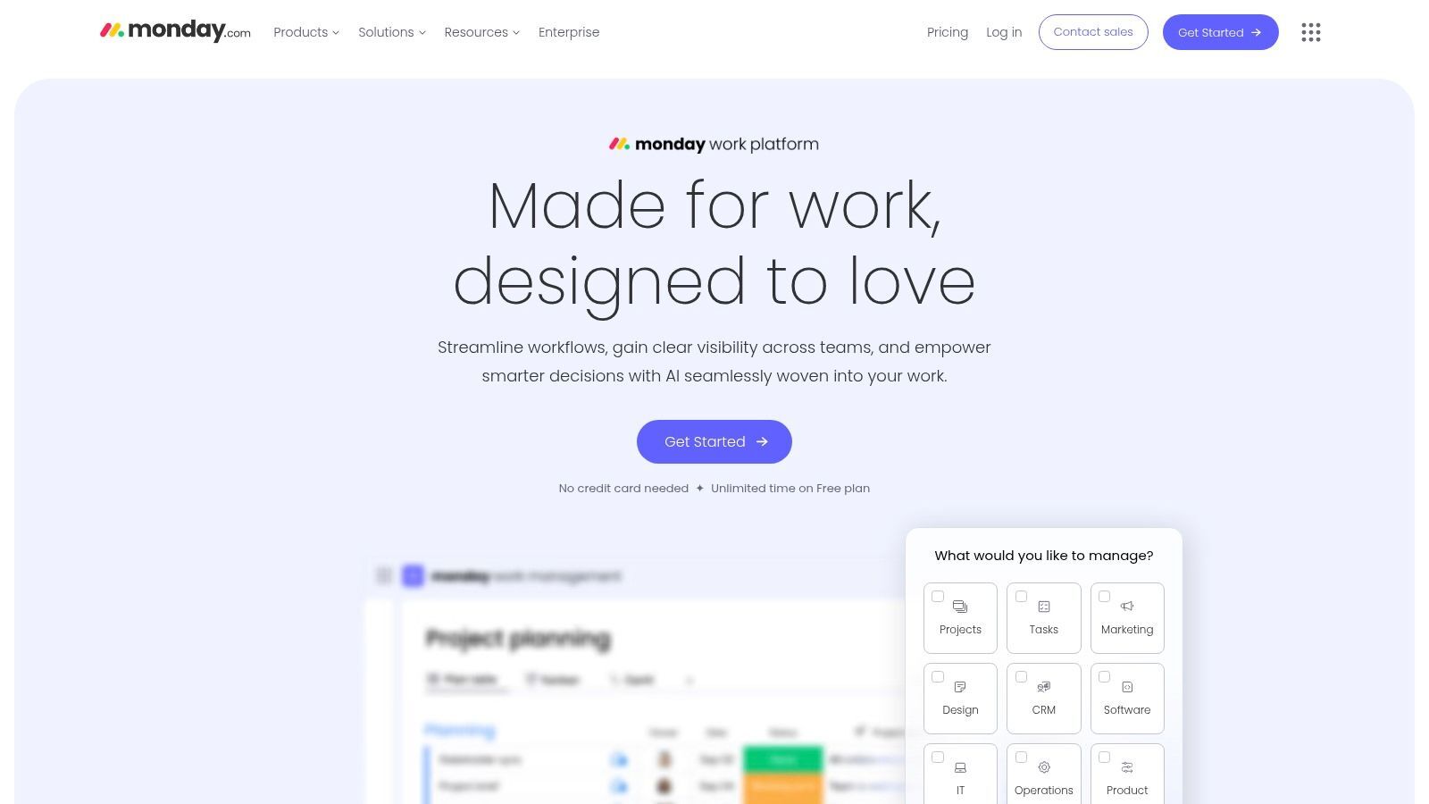 Monday.com Continuous Improvement Plan Template