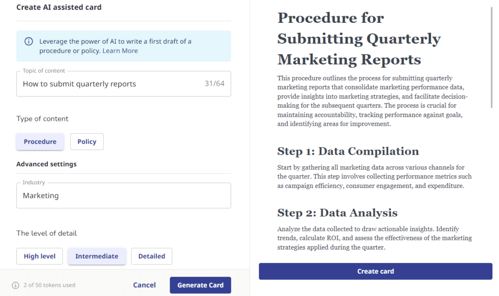 Whale's AI Assist for employee training