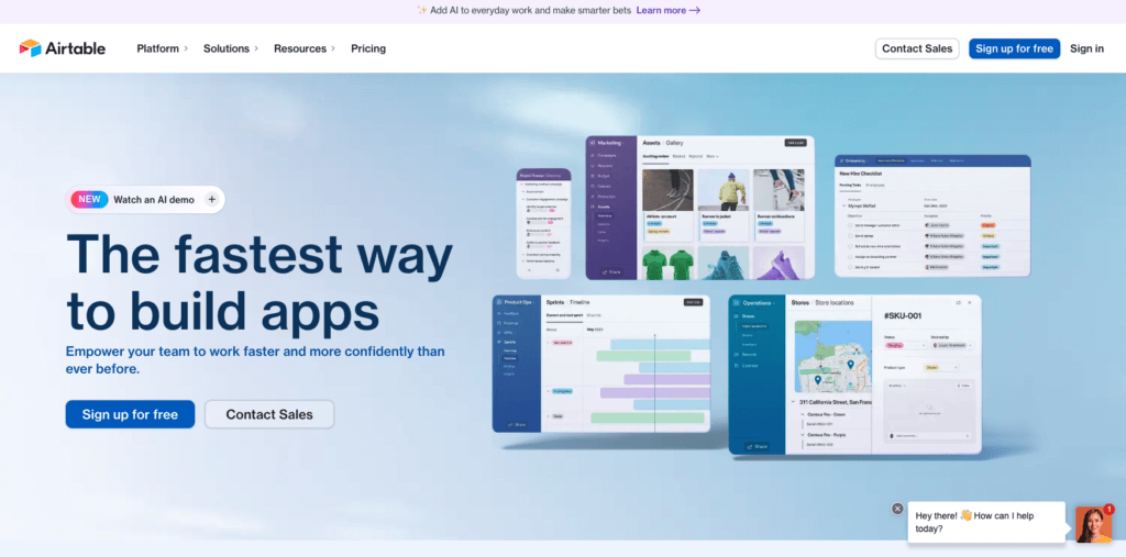 Airtable versus ClickUp
