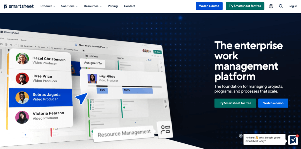 Smartsheet versus ClickUp