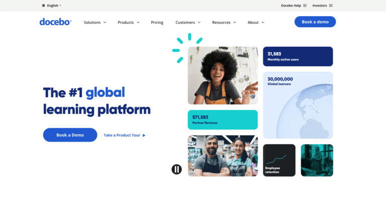 Docebo employee training software