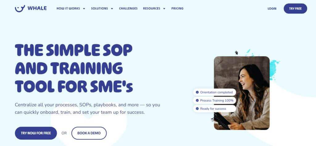 The simple training tool for processes and procedures.