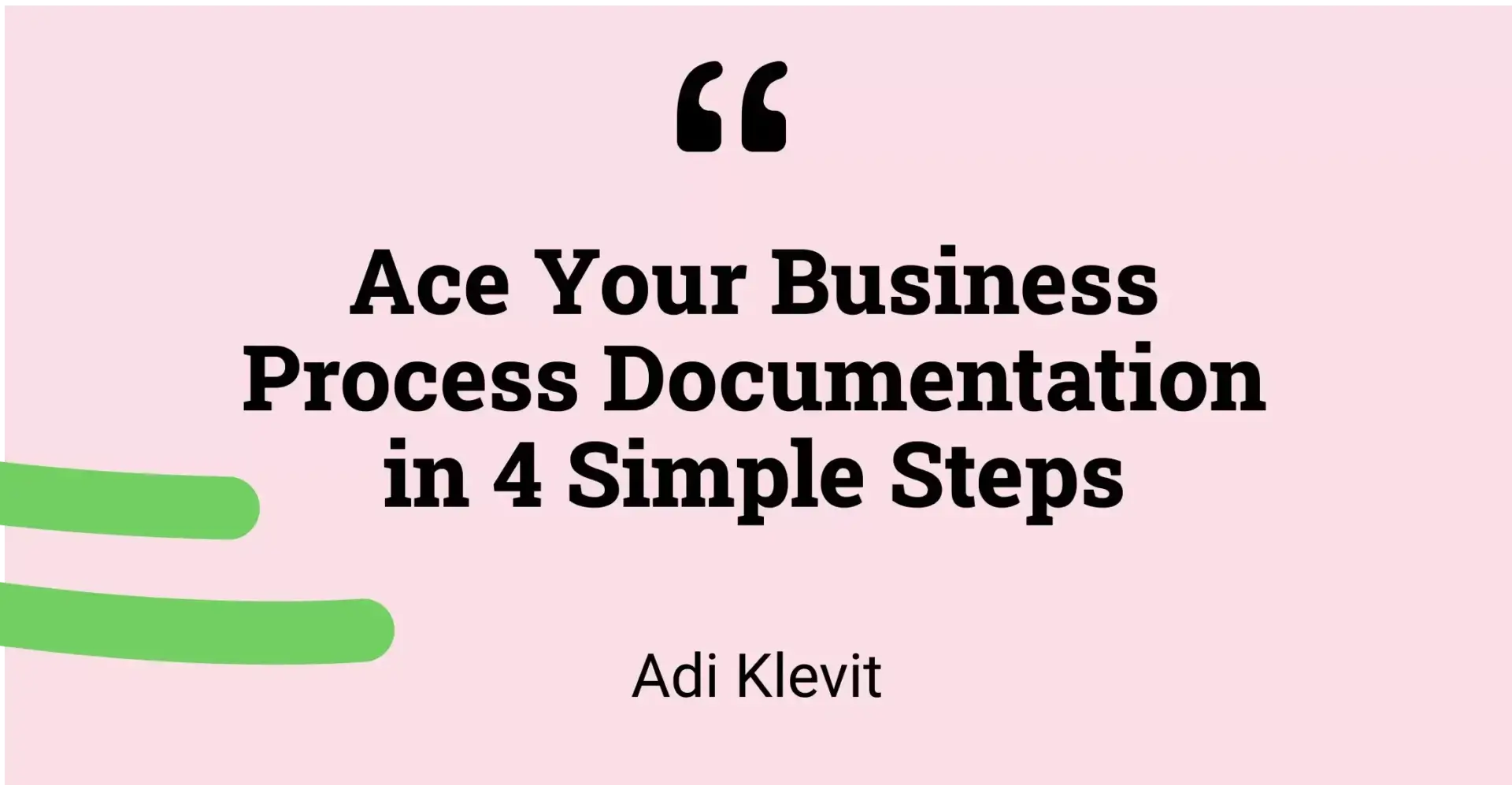 business-process-documentation
