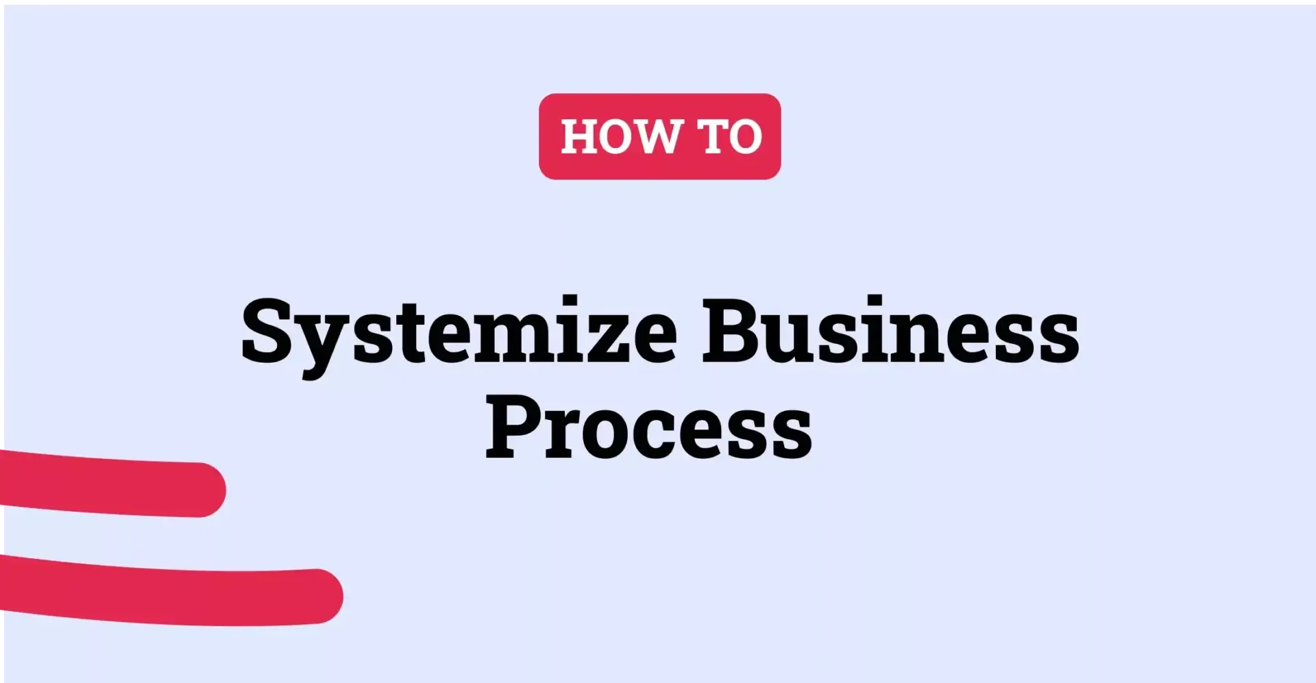 systemize-business-process