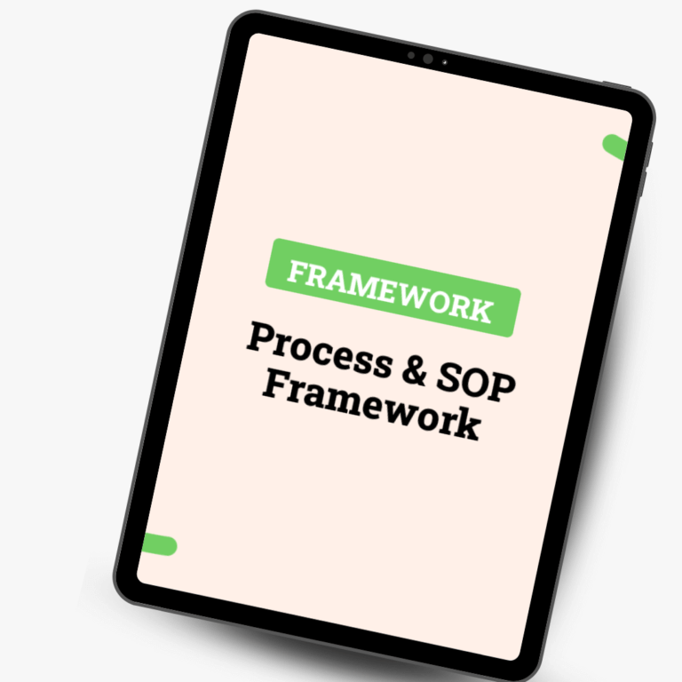 Process & SOP Framework