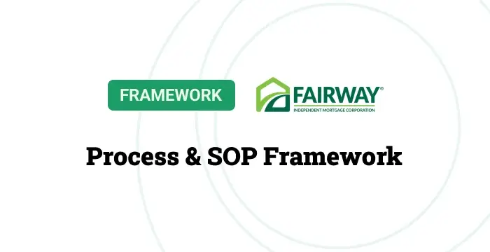 Process & SOP Framework