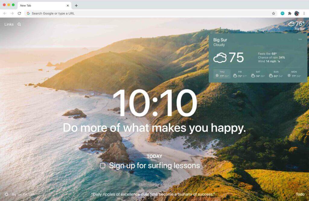 10+ Momentum Alternatives & Best New Tab Chrome Extensions