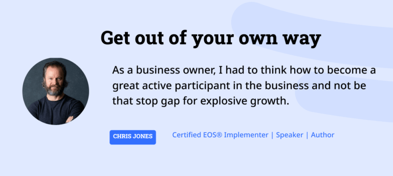 Chris Jones EOS Implementer