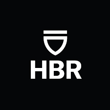 The HBR logo on a black background showcasing proper SOP.