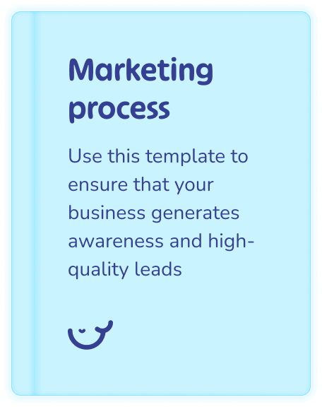 Use this marketing template to ensure your business generates quality leads and high leads.
