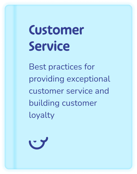 Customer service best practices for providing exceptional customer service and building customer loyalty through onboarding and training templates.