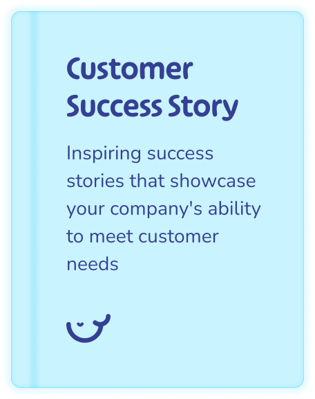 Customer success story showcasing the impact of implementing sales templates.