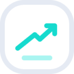 A growth chart icon in a white square, used for documentation purposes or to represent SOPs and processes.