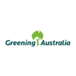 Greening Australia logo on a black background, emphasizing the organization's commitment to processes and employee training.
