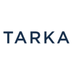 Tarka logo on a black background representing knowledge and processes.