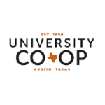 The university co-op logo on a black background, symbolizing knowledge and employee training.