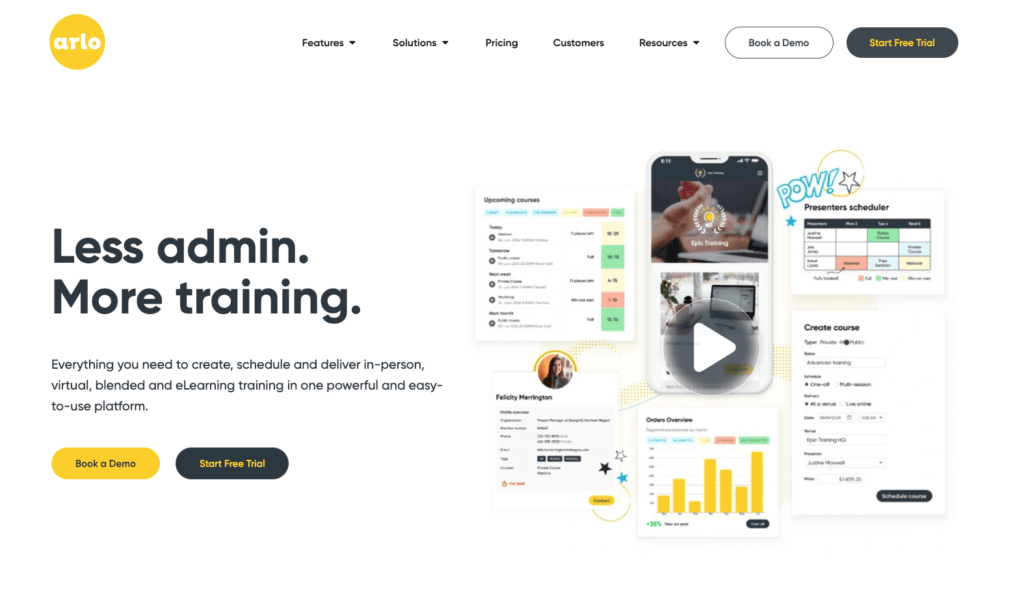 Arlo Employee Training Tracking Software