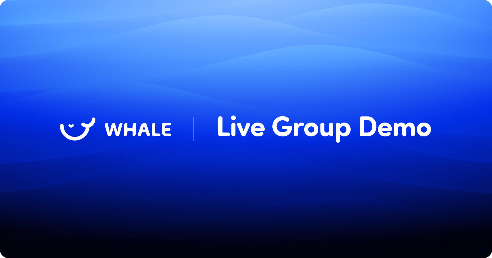 General introduction of the Whale platform - Whale