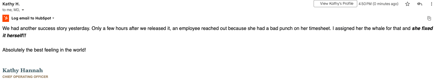 Kathy Hannah COO